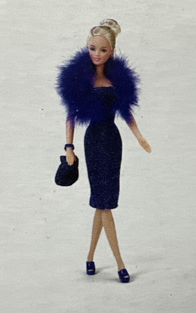 MATTEL SKIPPER STYLES PARTY PRINCESS BARBIE FASHION AVENUE OUTFIT SET BLUE DRESS