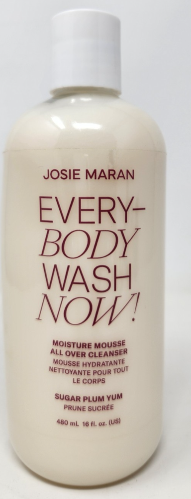 Josie Maran Every Body Wash Moisture Mousse Now 16 oz Sugar Plum Yum New