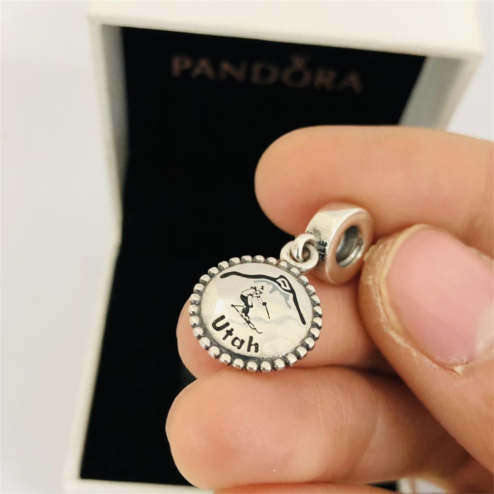 Pandora Utah Skiing travel Exclusive Dangle Charm