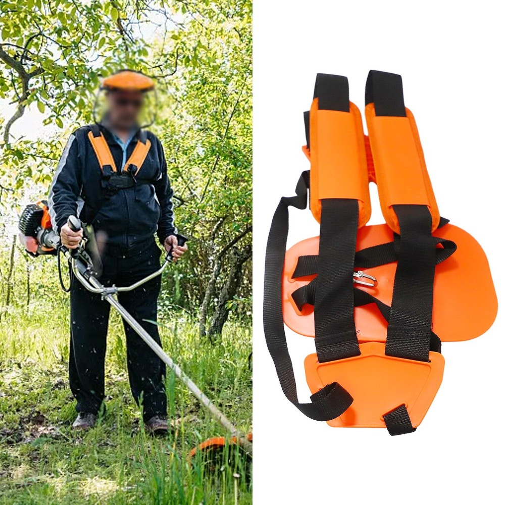 Strap-Brush Lawn Harness And Trimmer Double Shoulder Grass Cutter Mower
