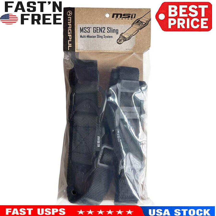 Magpul MS3 Sling Multi Mission Sling MAG514-BLK #514 GEN 2 - BLACK - NEW