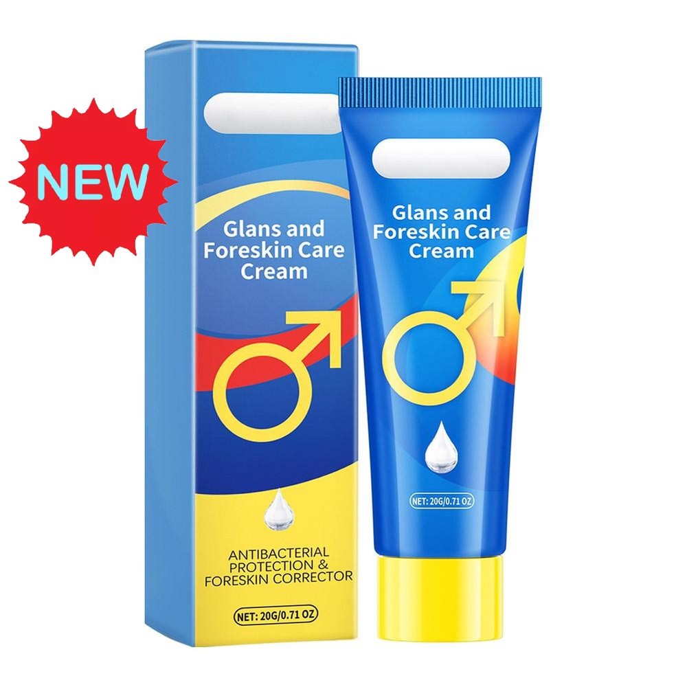 Glans and Foreskin Care Cream - Antibacterial Protection & ForeskinCorrect