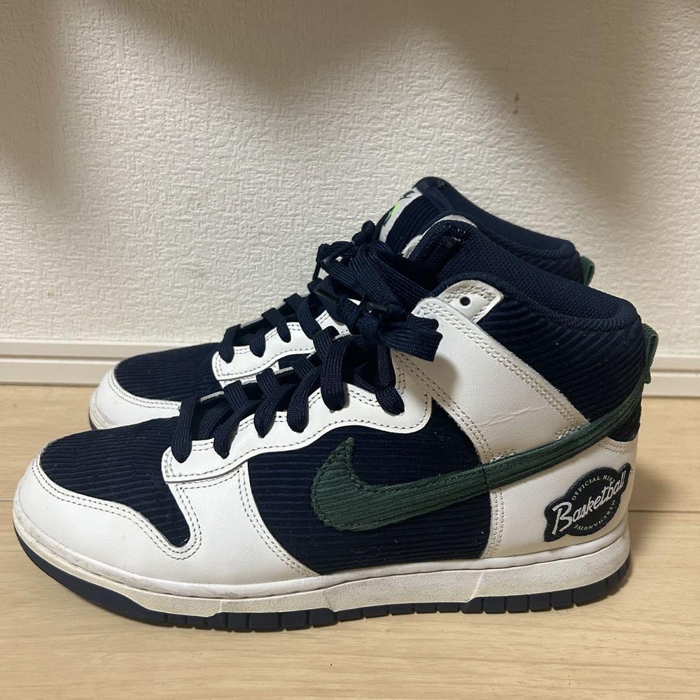 Men 8.5US Nike Undefeated Dunk High Cut Men Sneaker Original Sports Collection N