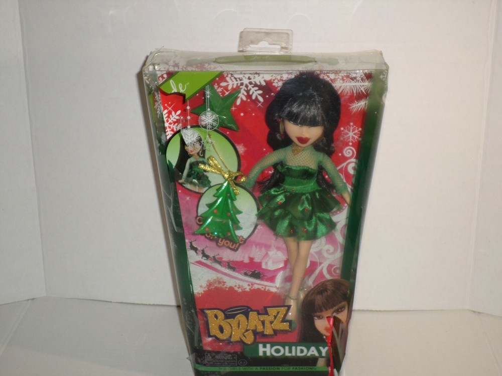 Bratz Holiday Jade Doll with Ornament NRFB New in Box-image