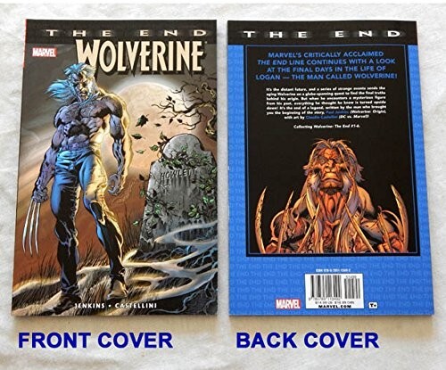 WOLVERINE THE END TP TPB _1st printing_ Paul Jenkins Claudio Castellini NEW NM