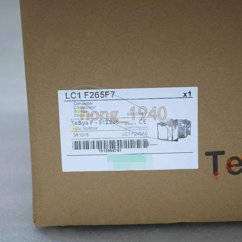 1PC Contactor LC1F265F7 265A 110V 50/60Hz NEW