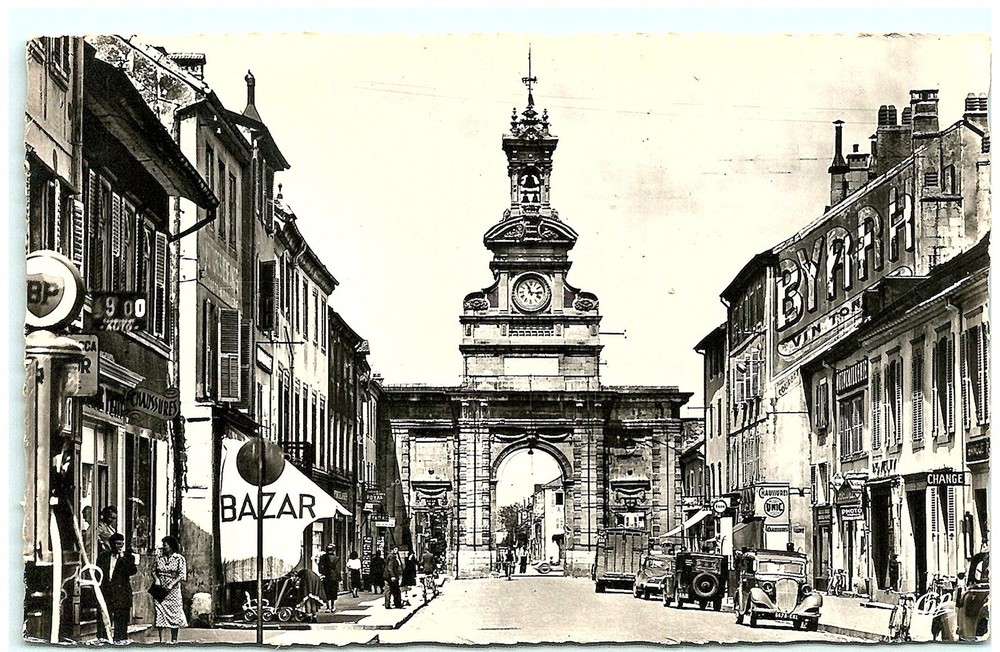 S03-0643, PORTE SAINT PIERRE, BAZAR, *VITAGE REAL PHOTO POSTCARD