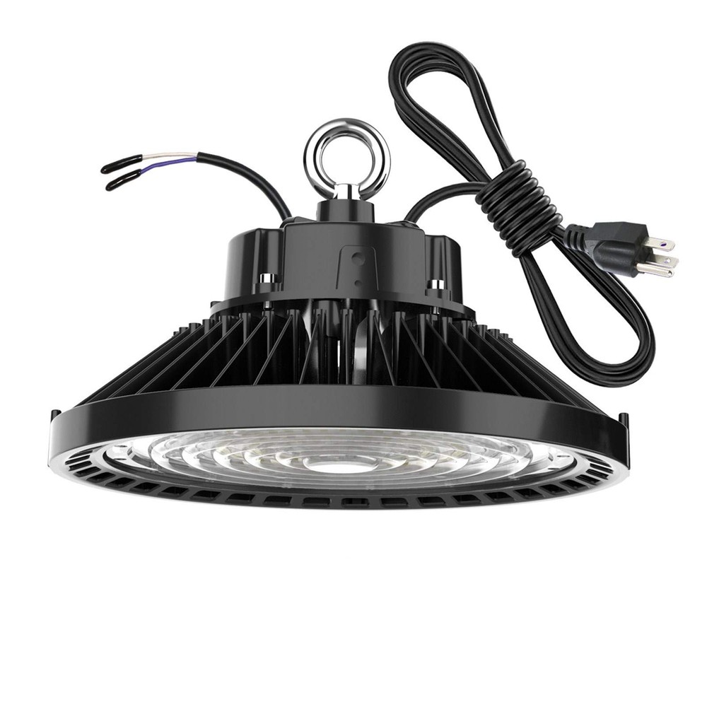 UFO High Bay LED Light 100 Watt 1-10V Dimmable Commercial 15000 Lumens (Repla...