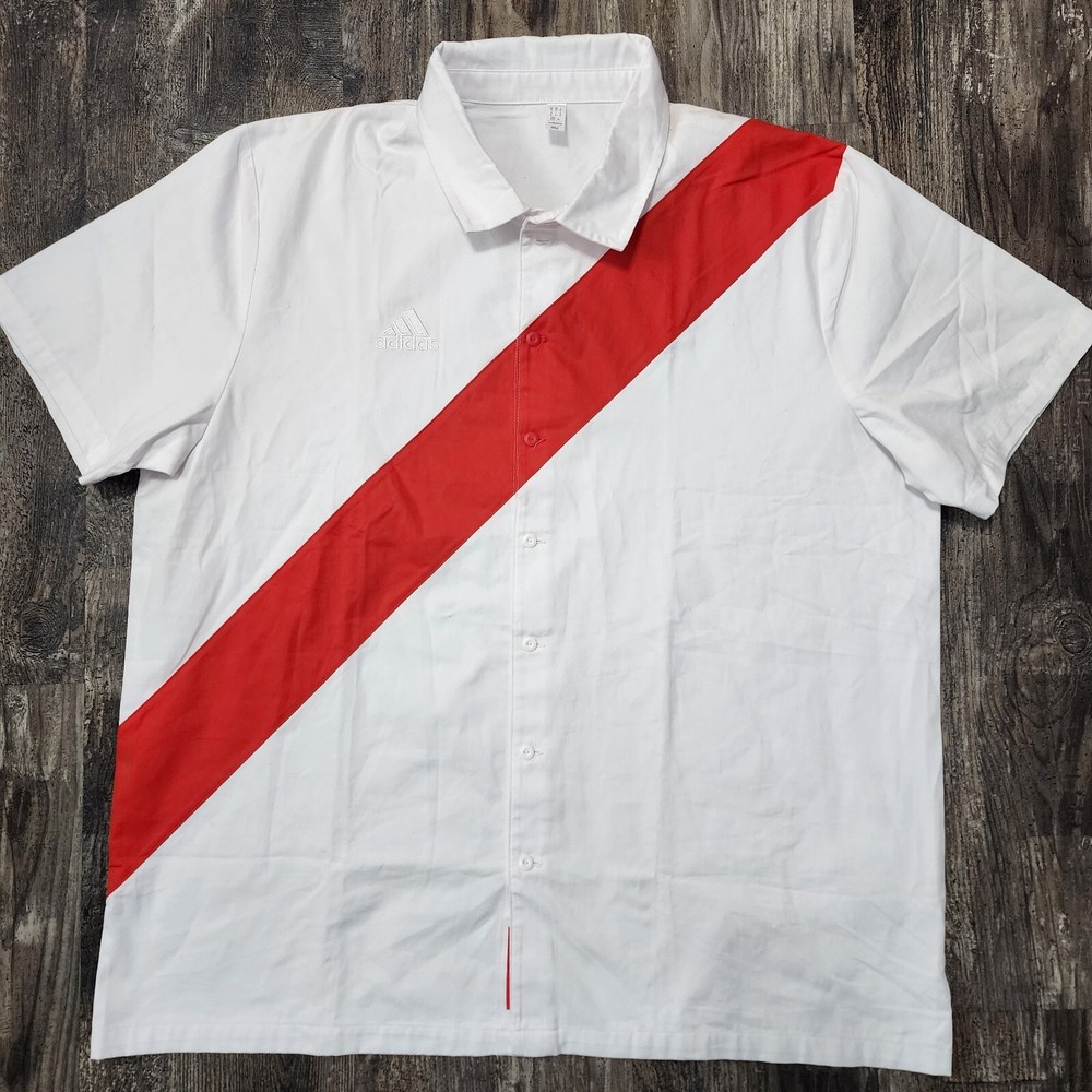 2023 Adidas Retro River Plate Home Soccer Jersey Shirt Argentina Men XL Buenos
