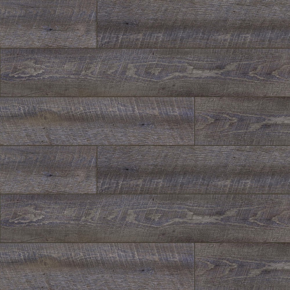 24-Pack Grey Brown Wood Plank Peel and Stick Waterproof Vinyl Floor Tile