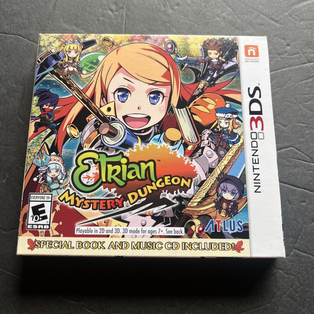 Etrian Mystery Dungeon (Nintendo 3DS, 2015)