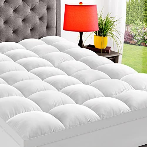 RV for Back Pain, Extra Thick Mattress Pad Short Queen White Mattress Topper