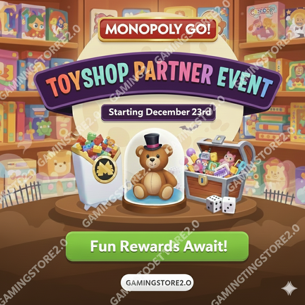Monopoly_go Partner_Event ⚡️Toyshop Partners ⚡️ Rush - 24 Hours full carry