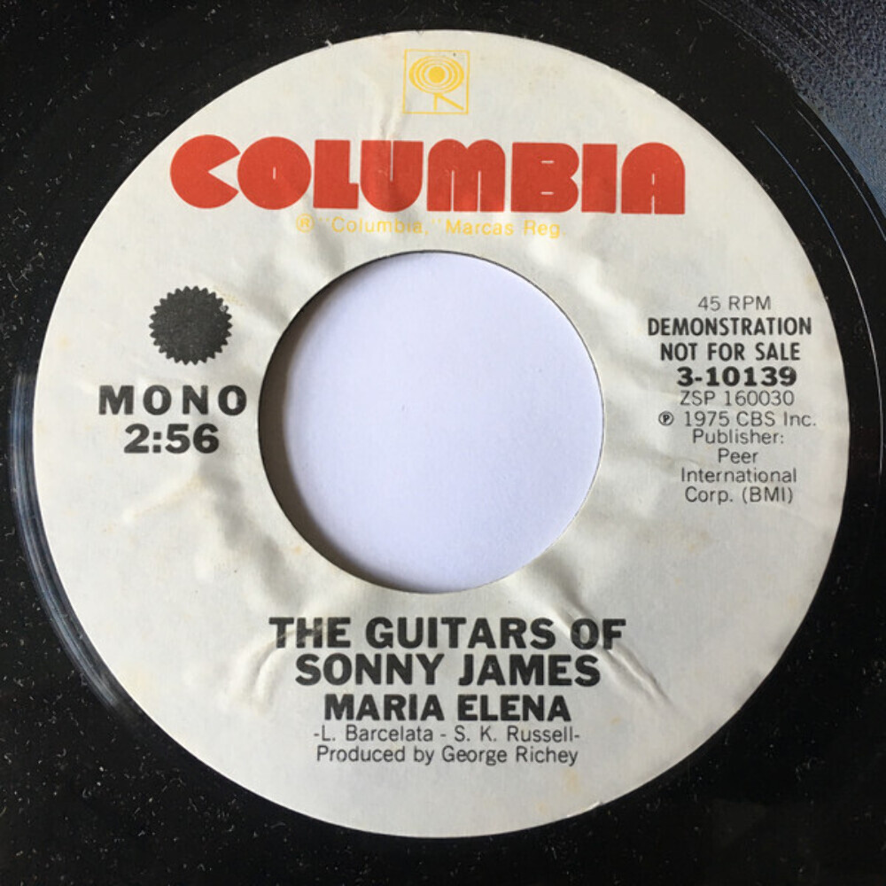 The Guitars Of Sonny James* - Maria Elena (7