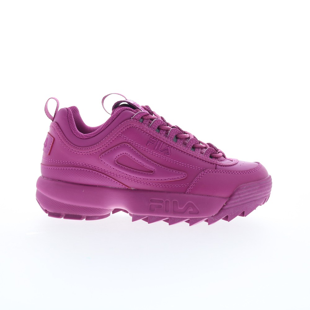 Fila Disruptor II Premium Womens Purple Lifestyle Sneakers Size 6.5