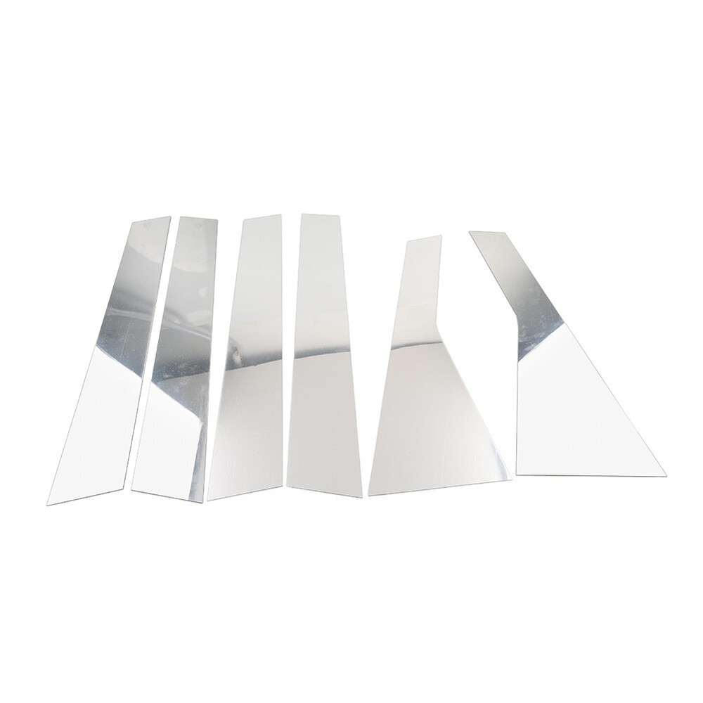 1 Set of Pillar Post Set Door Window Cover Trim Kit For Nissan X-trail Rogue T33