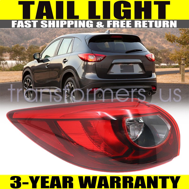 Left Driver LH Outer Side LED Tail Light Rear Lamp Assembly For Mazda CX-5 2016