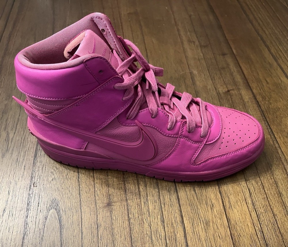 Size 11.5 - Nike AMBUSH x Dunk ‘Cosmic Fuchsia’ High Pink