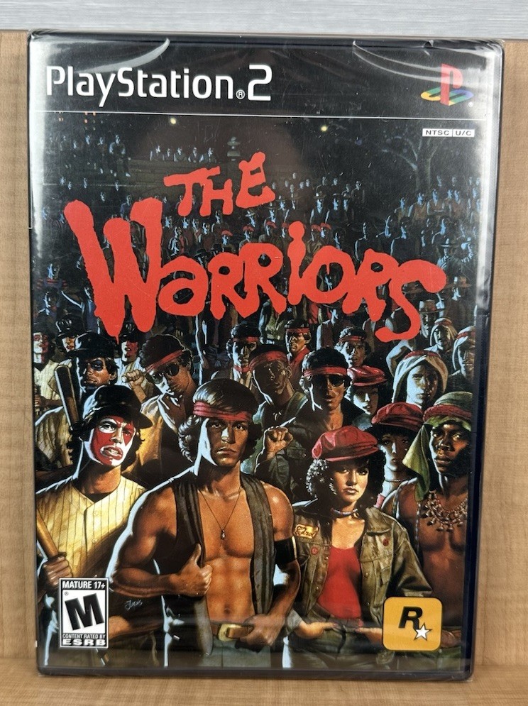 RARE  THE WARRIORS - SONY PLAYSTATION 2 PS2 - BRAND NEW FACTORY SEALED