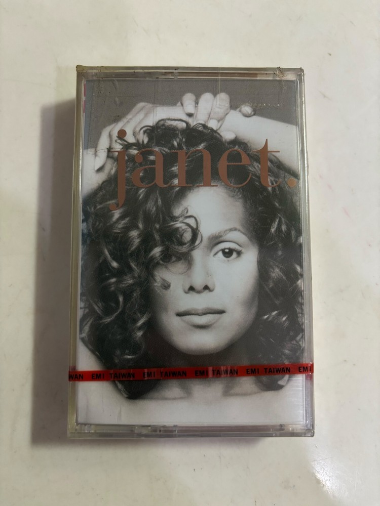 Janet Jackson JANET LTD 1993 Version Taiwan Cassette sealed