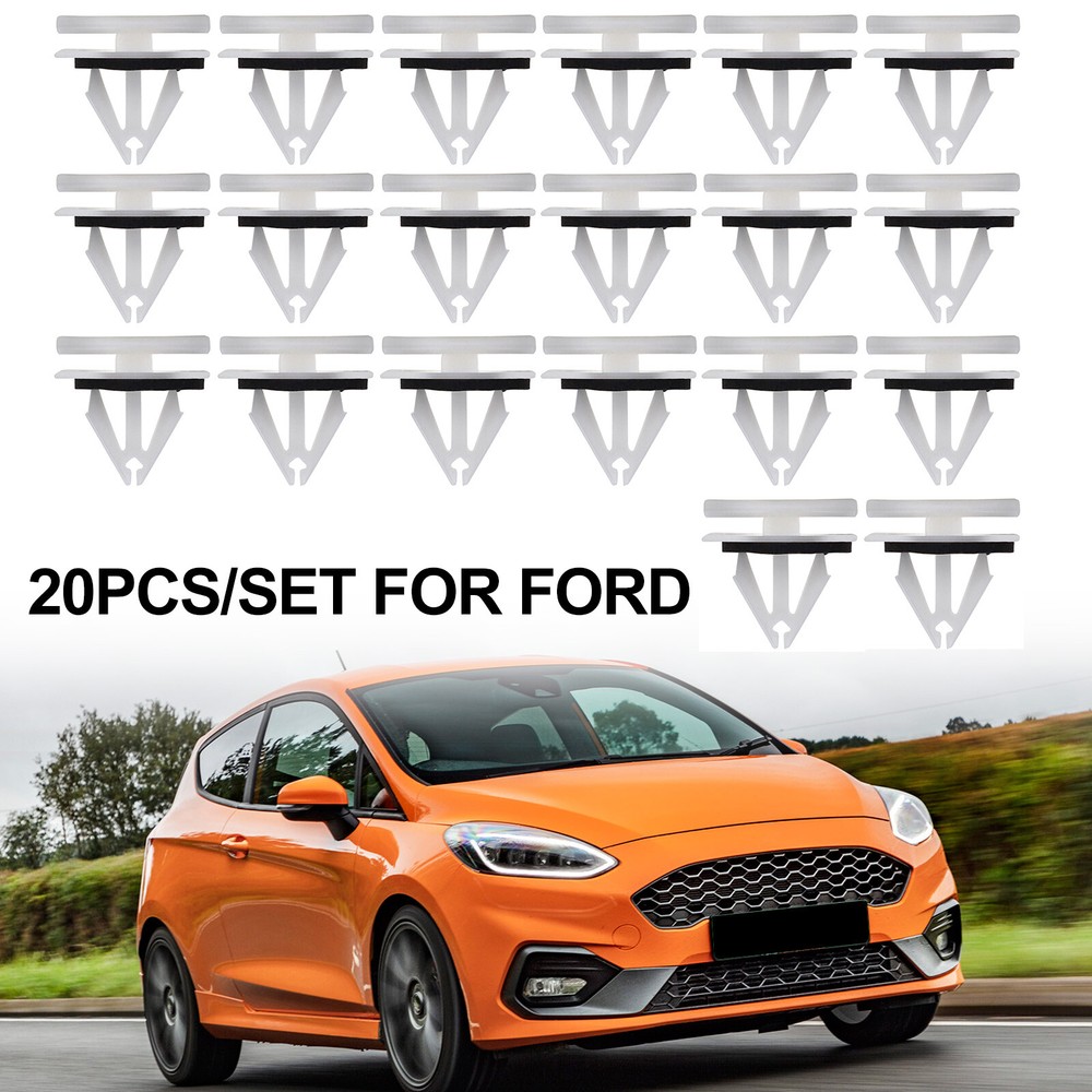 20x For Ford Escape Edge Ecosport Side Skirt Sill Rocker Panel Molding Clips.