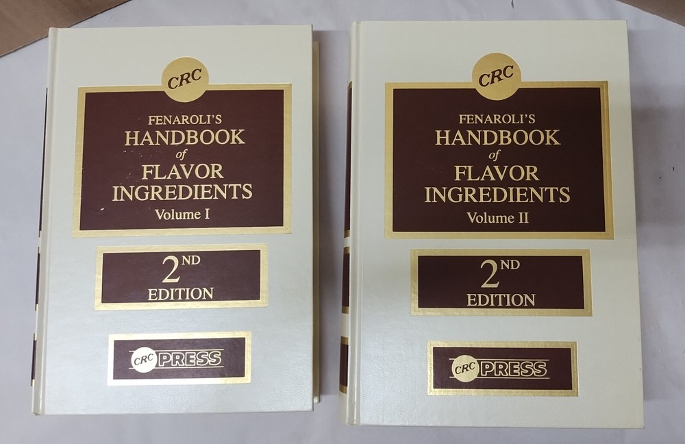 FENAROLI'S HANDBOOK OF FLAVOR INGREDIENTS, 2 volumes- 2nd Edition- Mint