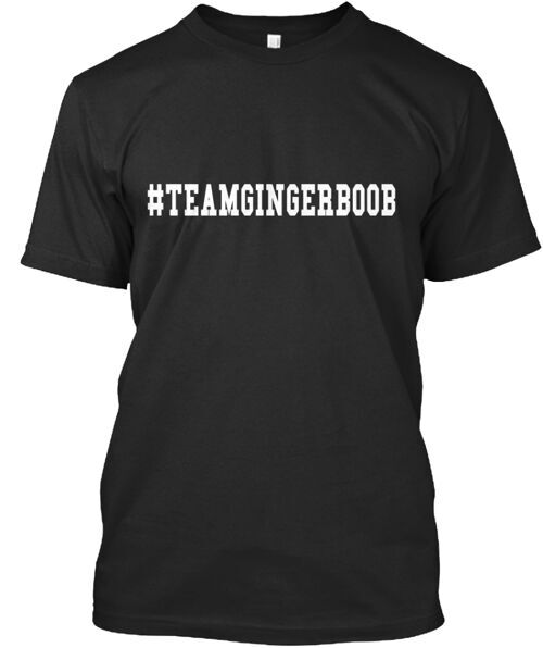 Average Giants Gingerboob T-Shirt Made in the USA Size S to 5XL