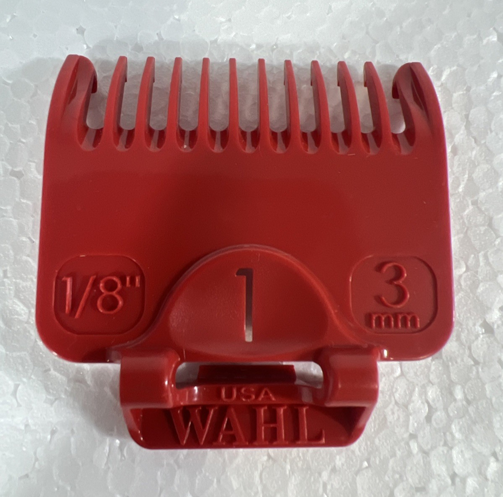#1 Wahl Color Pro Clipper Guide Comb Guard 1/8th inch 3mm FITS MOST WAHL OEM
