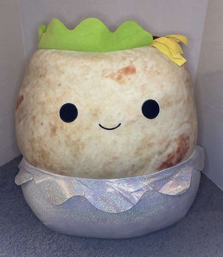 Squishmallow Bernardo 16-Inch Burrito Plush Stuffed Animal by KellyToy