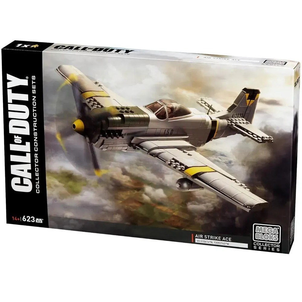Mega Bloks [Call of Duty] - Air Strike Ace Plane Building Set - Mega Bloks Colle