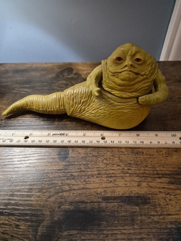 Kenner Star Wars Jabba the Hutt Vintage Action Figure 1983 ROTJ Working Swivel!