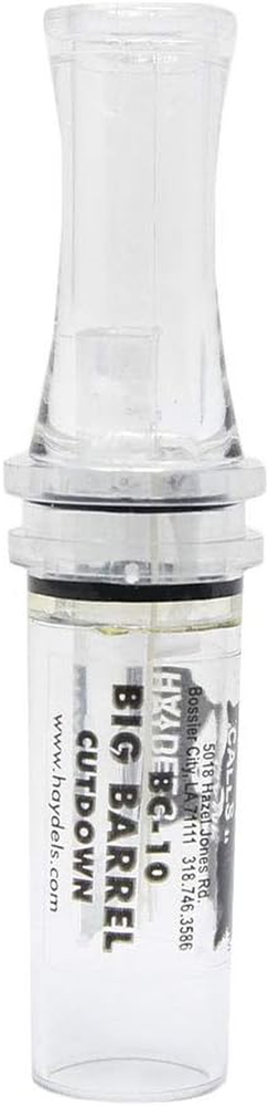 Haydels Game Calls Big Barrelled Cutdown Mallard Duck Call
