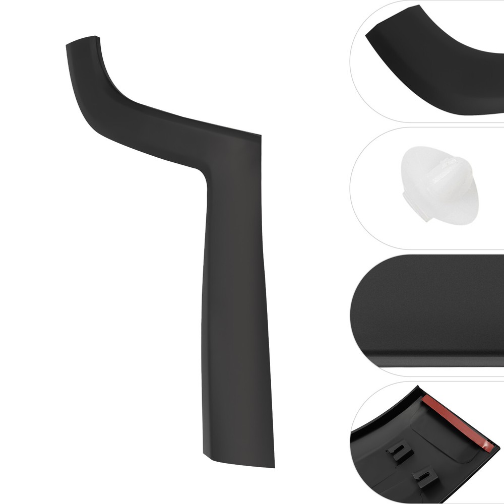 Left Driver Side Rear Door Molding Fender Flare Trim For Jeep Renegade 2015-2021