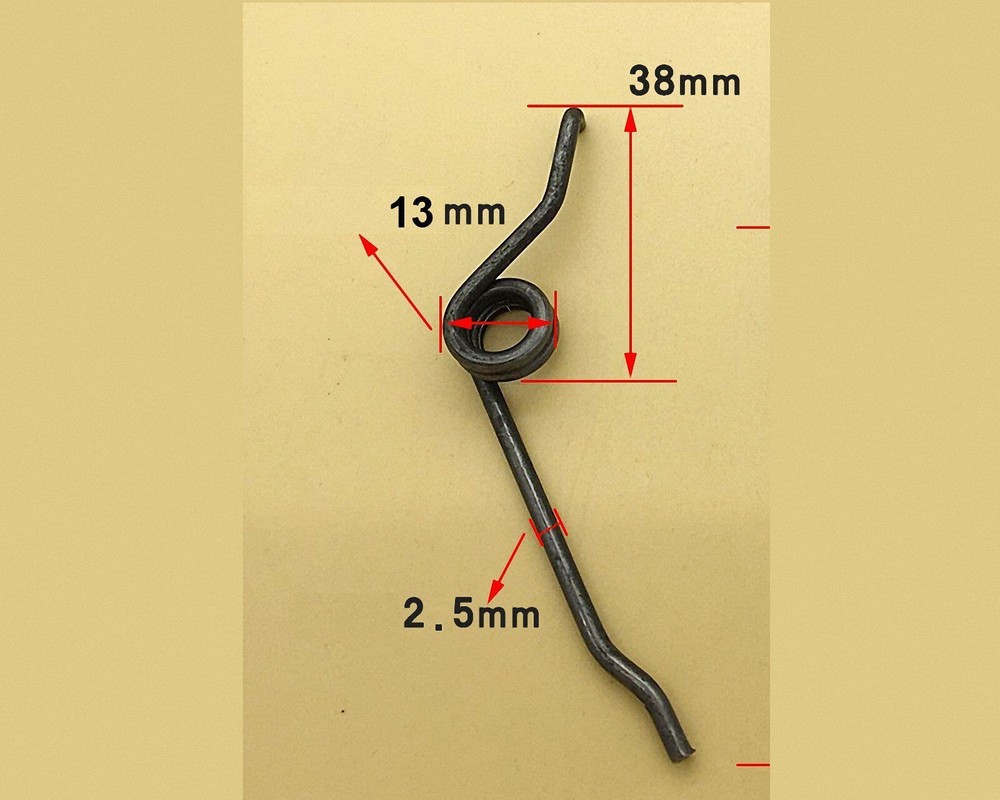 2.5mm OD 13mm Wire Slide Door Lock Torsion Springs #E8