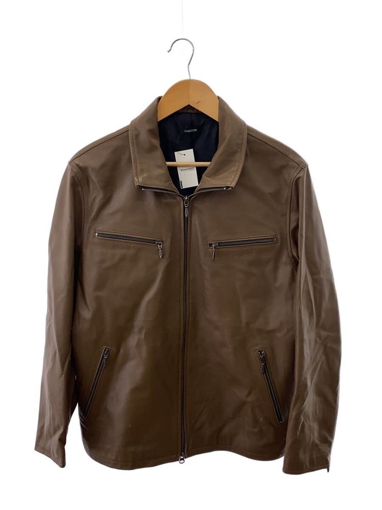 Schaffen Leather Jacket Blouson/1/Sheep Leather/Brw 6681