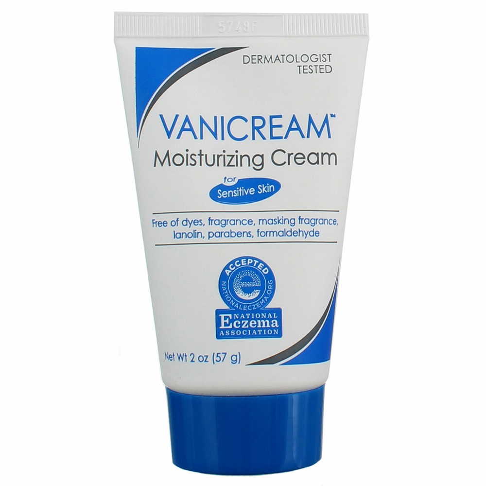 3 Pack Vanicream For Sensitive Skin Moisturizing Cream, 2 oz