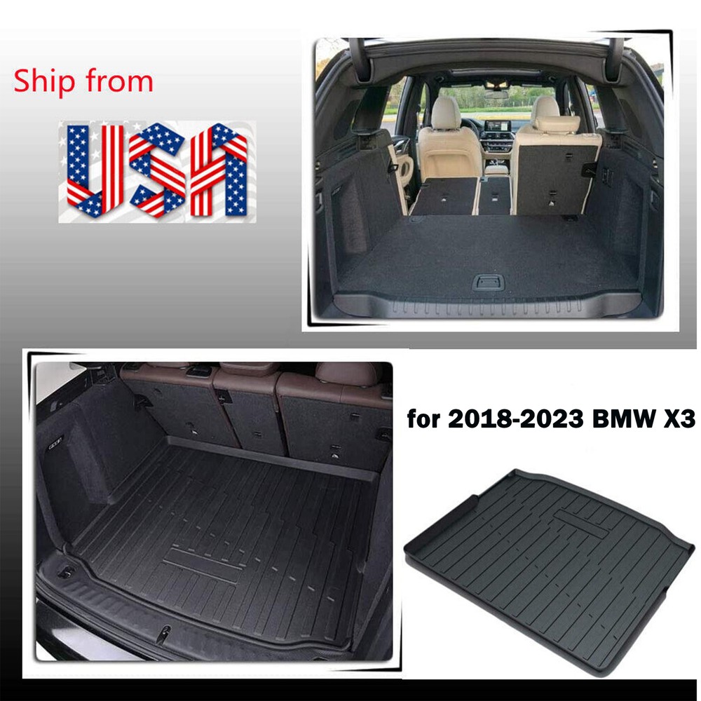 2018-2023 BMW X3 Non-30e Cargo Trunk Liner TPO Carpet Floor Mat