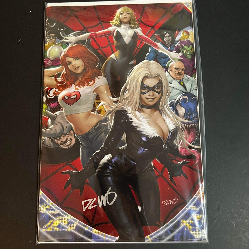 Amazing Spider-Man #26 Signed By Derrick Chew Exclusive Virgin Variant - Marvel