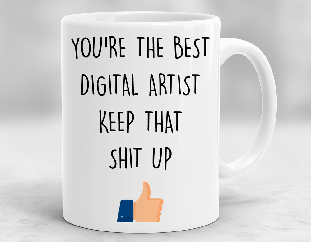 Digital Artist Present Gifts For Digital Artist Digital Artist Coffee Mug