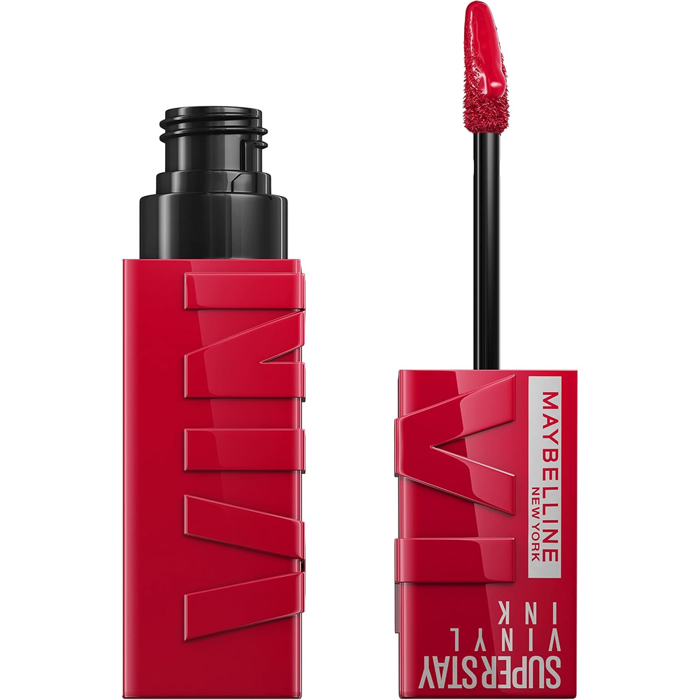 Maybelline Super Stay Vinyl Ink Liquid Lipstick in Wicked Cool Red 0.14 fl oz