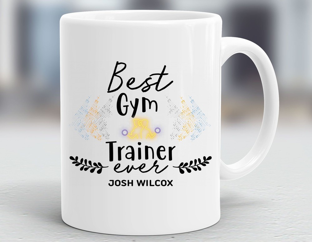 Personalized Gym Trainer Mug Gym Trainer Gift Gift Ideas For Gym Trainer