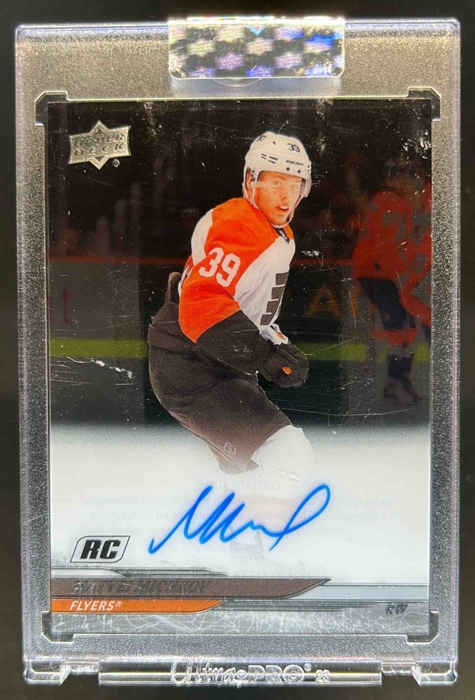 2024-25 Upper Deck Clear Cut Matvei Michkov RC Auto Rookie Rookie Legend #CC-MM