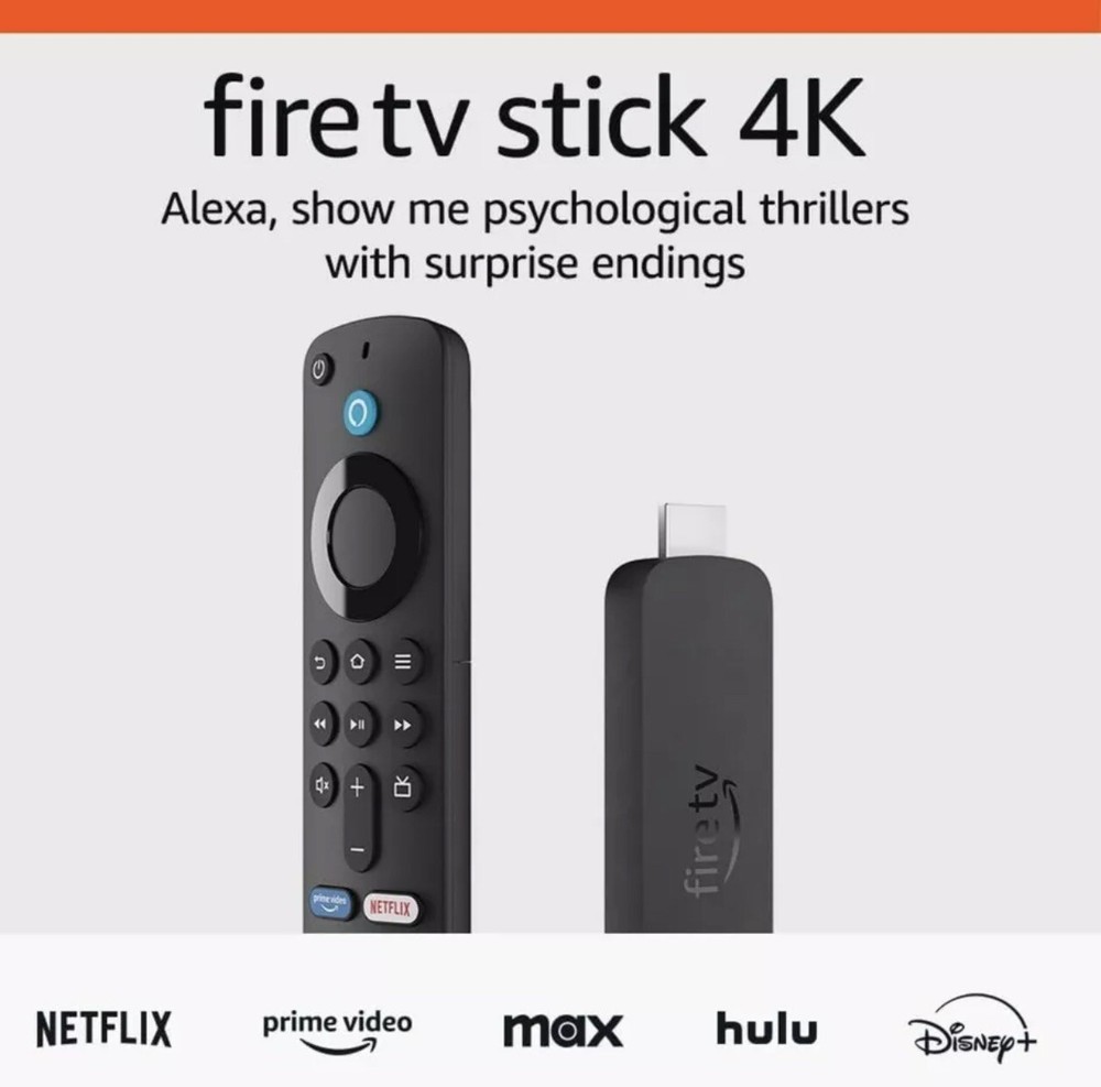 LIMITED TIME DEAL Brand New Amazon Fire TV Stick 4K   Try It Free-image