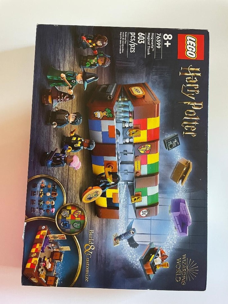 LEGO Harry Potter Hogwarts Magical Trunk 76399 Building Kit with 603 Pieces for Kids Ages 8 and Up