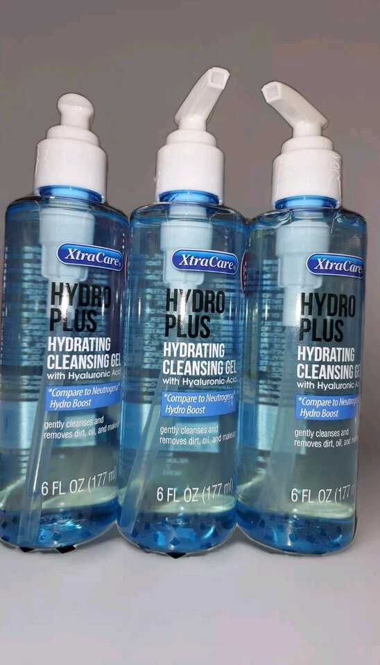 New Hydro Plus Cleansing Gel with Hyaluronic Acid Hydrating Face Wash