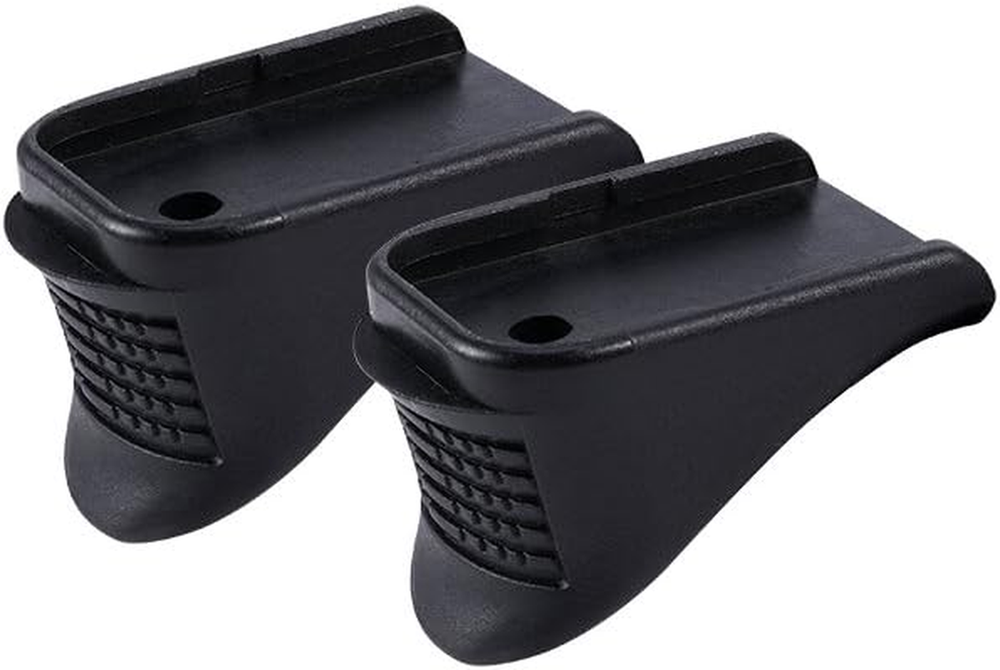 Glock 26/27/33/39 Grip Extension - 2-Piece Black Set