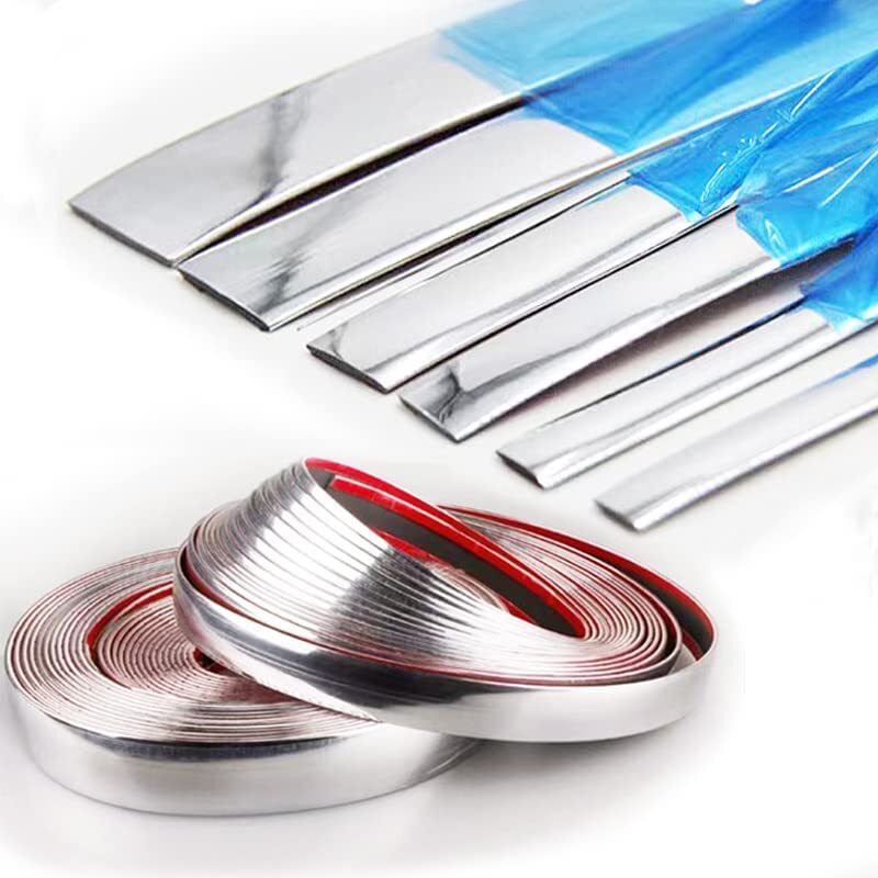 8mm-50mm For Chevrolet Chrome 9.8FT Car SUV Door Body Bumper Strip Molding Trim