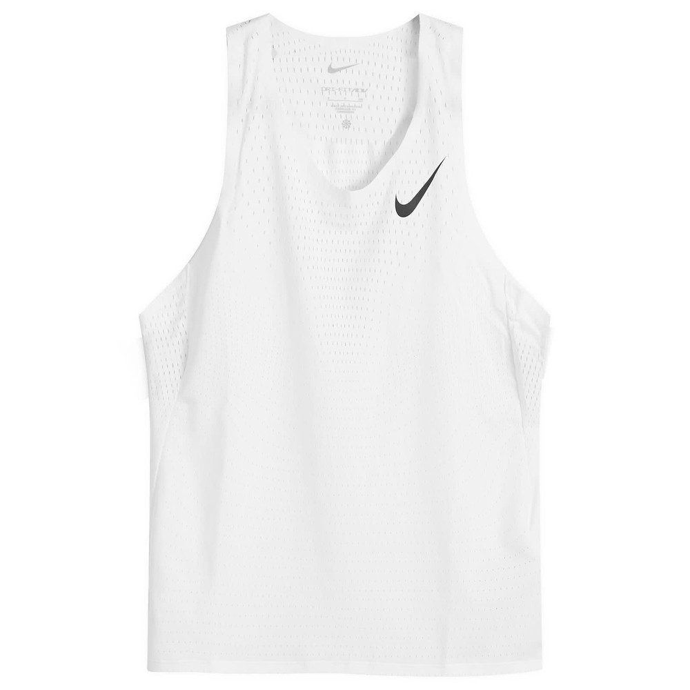 Nike AeroSwift Running Men's Singlet - White
