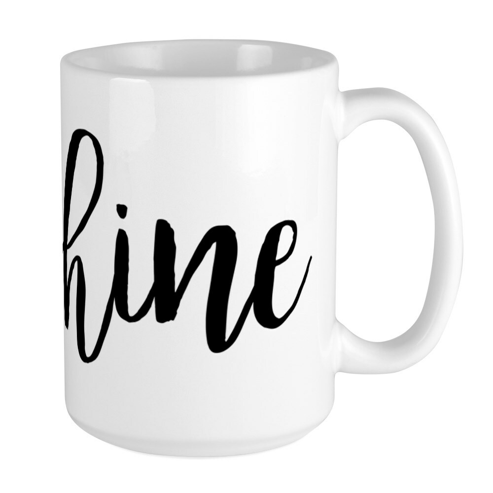 CafePress Shine Coffee Mug, Large 15 oz. White Coffee Cup (78144637)