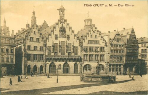 Ansichtskarte  Frankfurt a.M. Der Römer um 1910